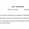 SUJET BEPC 2021 HISTOIRE GUINÉE