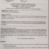 BFEM 2022 EPREUVE HISTOIRE GEOGRAPHIE 1ER GROUPE, SENEGAL